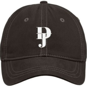 Black Hat With White Initial