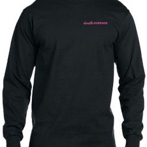 Black Long Sleeve T-Shirt With Logo